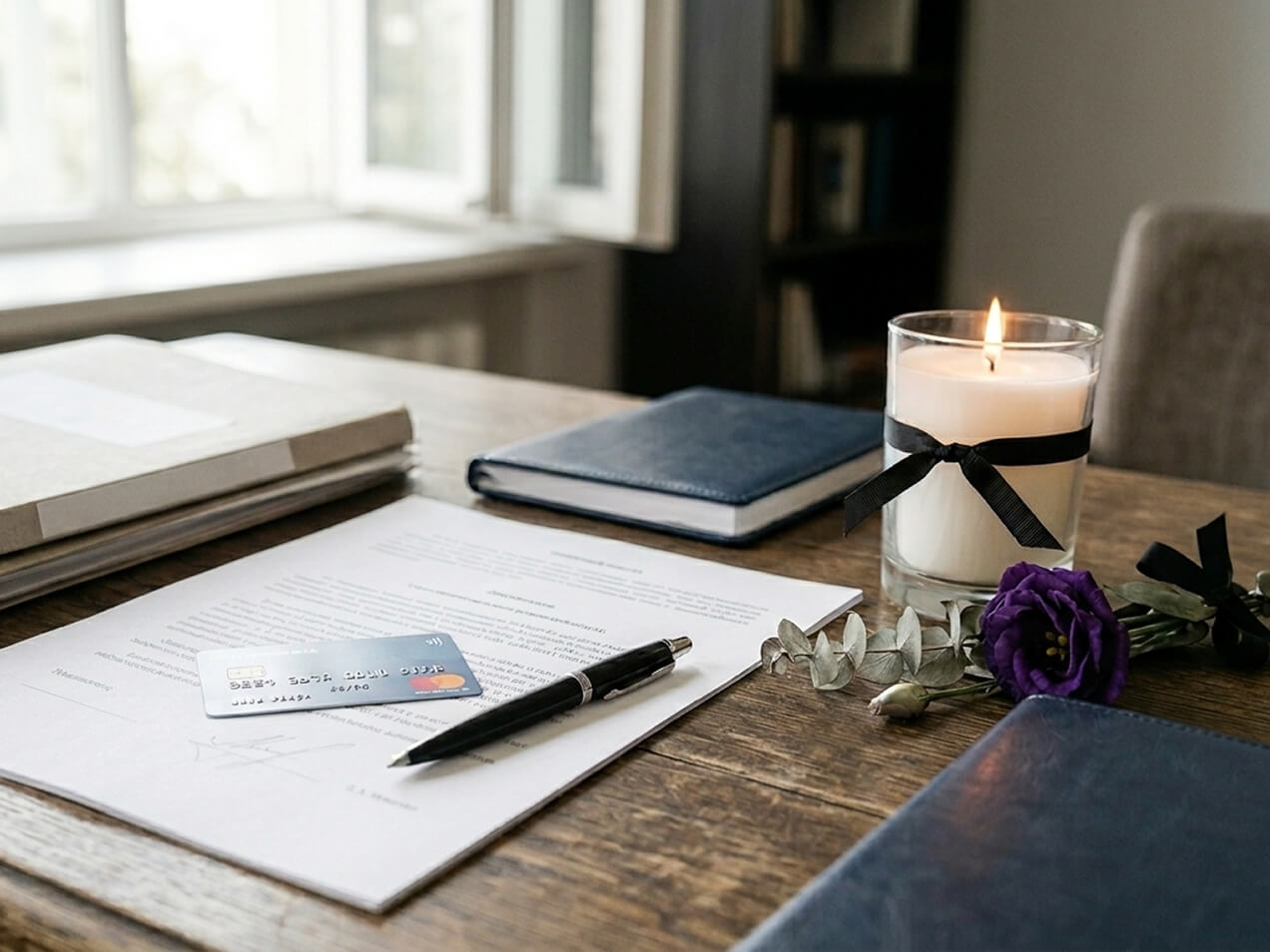 Mirušā cilvēka bankas konts un dokumenti bēru organizēšanai Latvijā