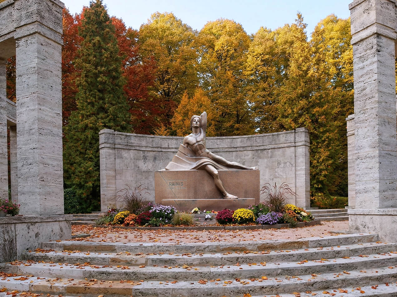 Особый порядок захоронения - Рига