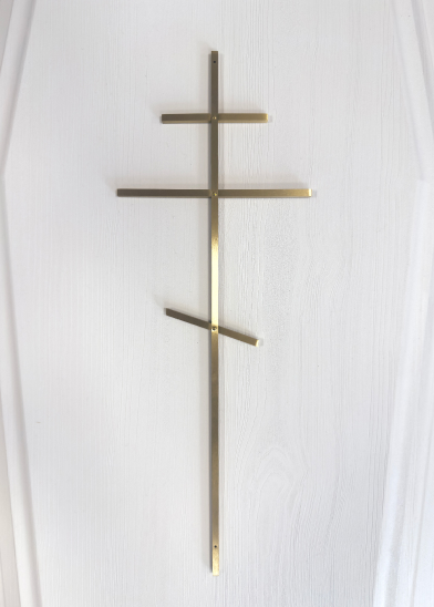 Krusts zārka vākam — pareizticīgo ticības simbols